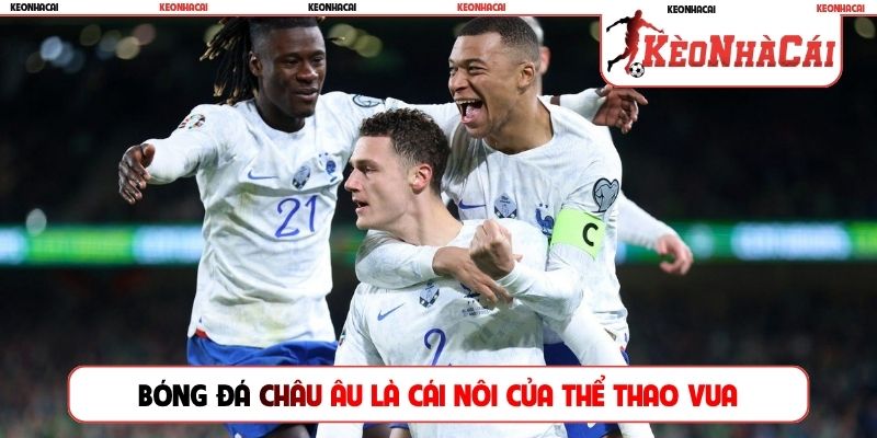 Bóng đá châu Âu là cái nôi của thể thao vua