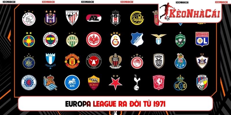 Europa League ra đời từ 1971